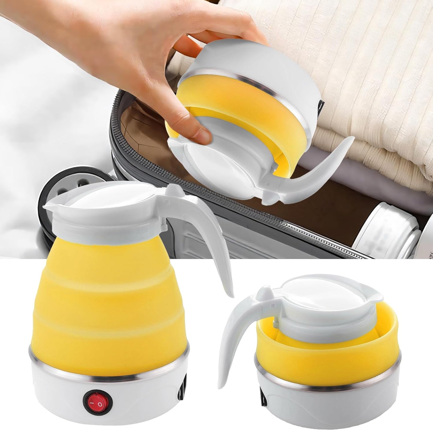 Electric Kettle - Portable and Foldable