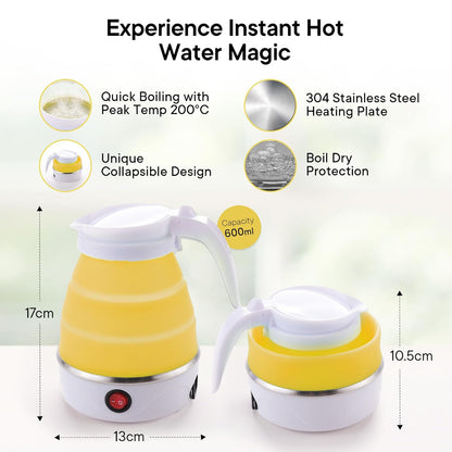 Electric Kettle - Portable and Foldable