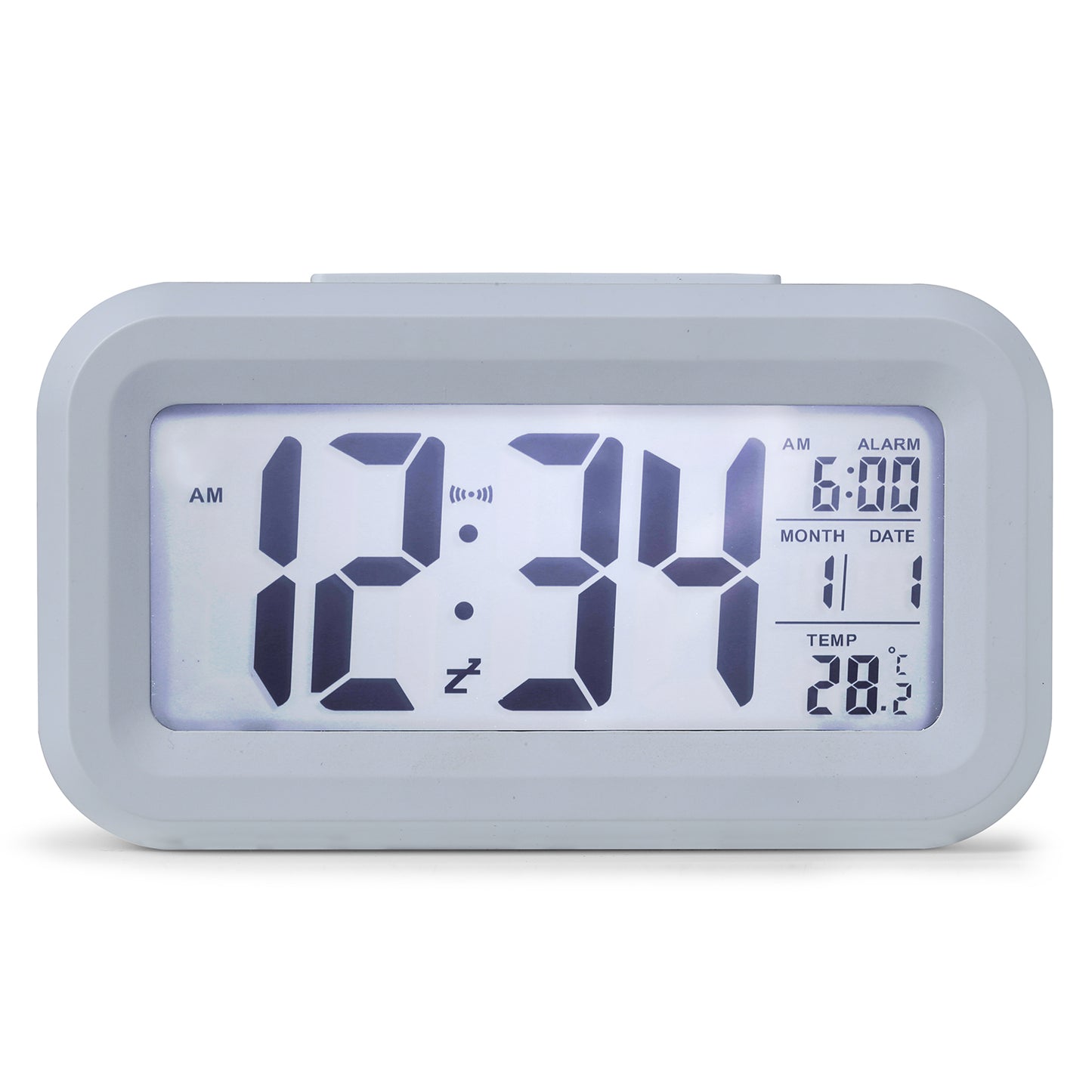 Digital LCD Alarm Clock