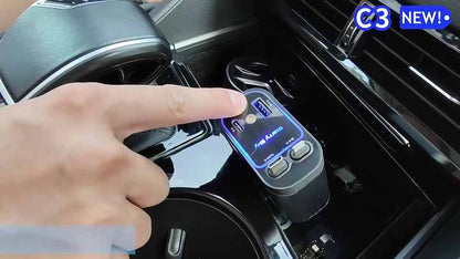 4-in-1 Retractable Car Charger